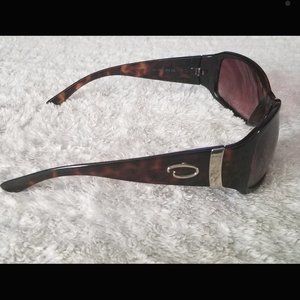 Oscar de la Renta Tortoiseshell Sunglasses